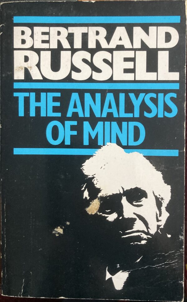 The Analysis of Mind Bertrand Russell