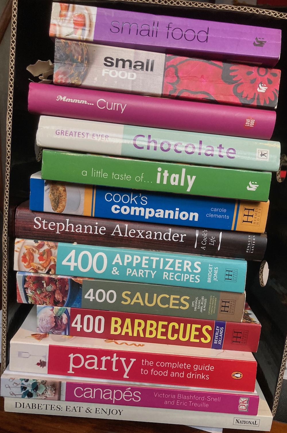 secondhand cheap cookbooks coming soon preloved bookshop