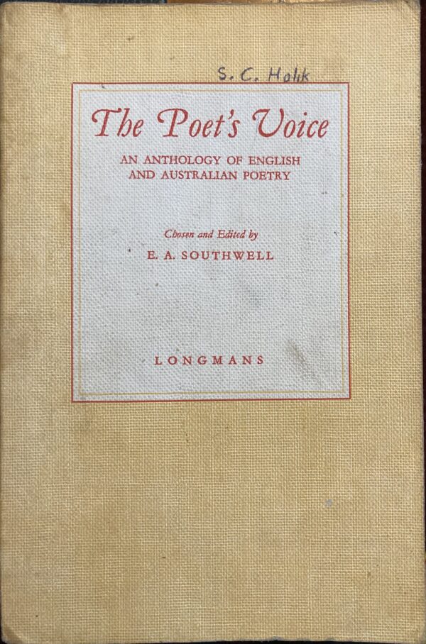 The Poet's Voice EA Southwell